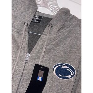 Top of the World Penn State Nittany Lions Gray‎ Full Zip Hoodie Sweatshirt L